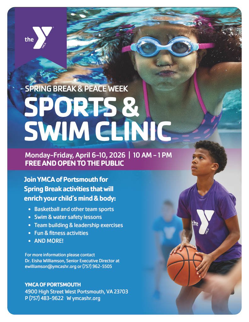 SPORTS & SWIM CLINIC (New Details) flyer