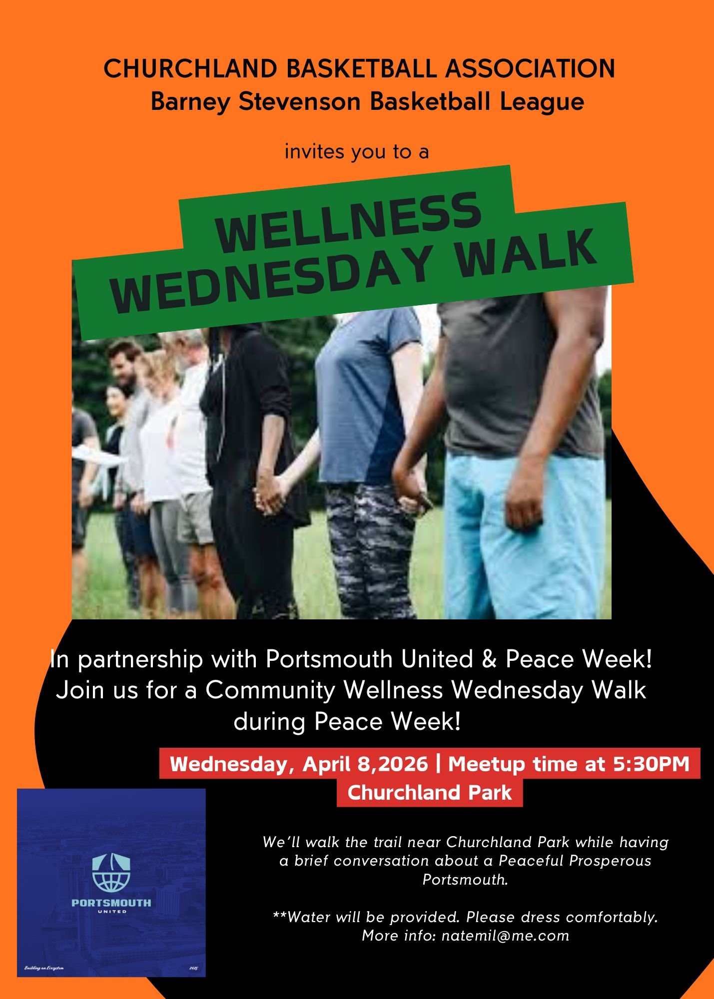 Wellness Wednesday Walk flyer