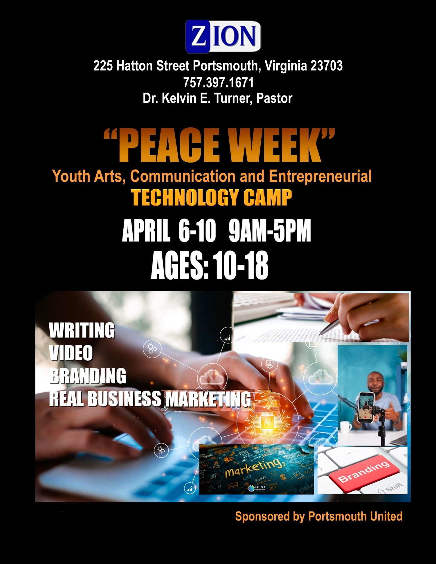 Technology Camp flyer